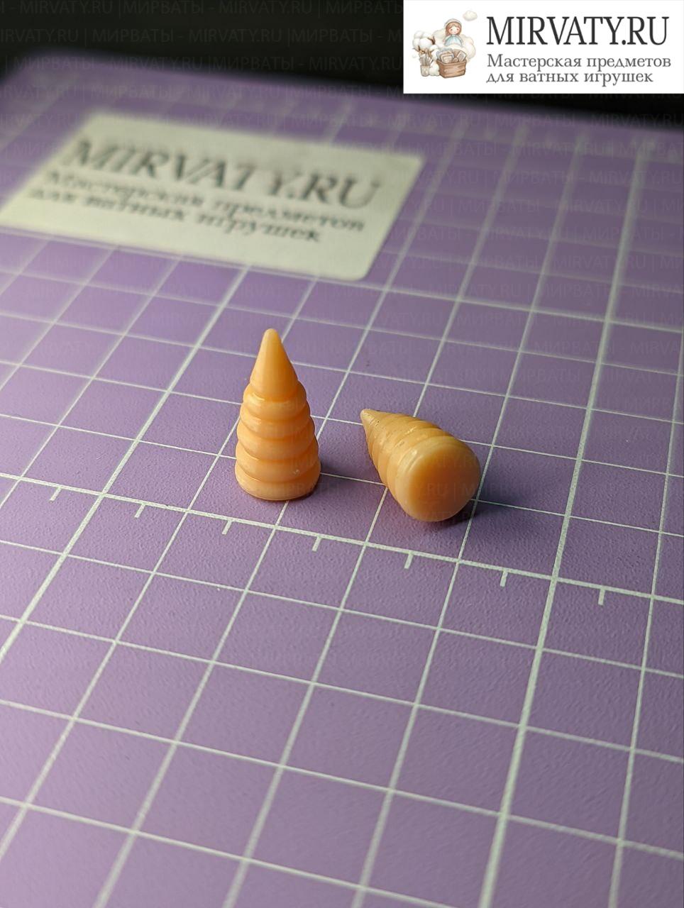 Пирамидка для кукольной миниатюры, арт И-31, высота 20 мм, фотополимер телесный, можно покрасить кольца в красный жёлтый зелёный синий Пирамидка для кукольной миниатюры, арт И-31, высота 20 мм, фотополимер телесный, можно покрасить кольца в красный жёлтый зелёный синий